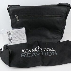Kenneth Cole Reaction Laptop Bag Black Samsung Computer Multiple Compartment NEW
